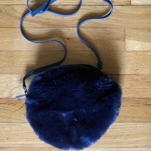 Furla Eco-Fur Round Crossbody